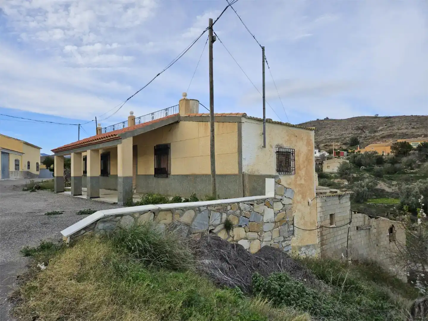 Exterior view of Country homes for sale in Albox  with Private garden, Storage room and Furnished