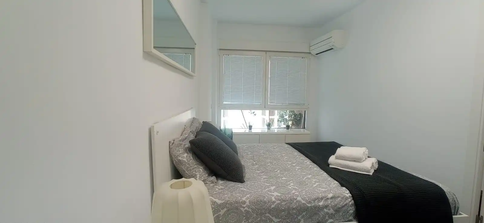 Schlafzimmer von Wohnung zur Miete in Cartagena mit Klimaanlage und Möbliert