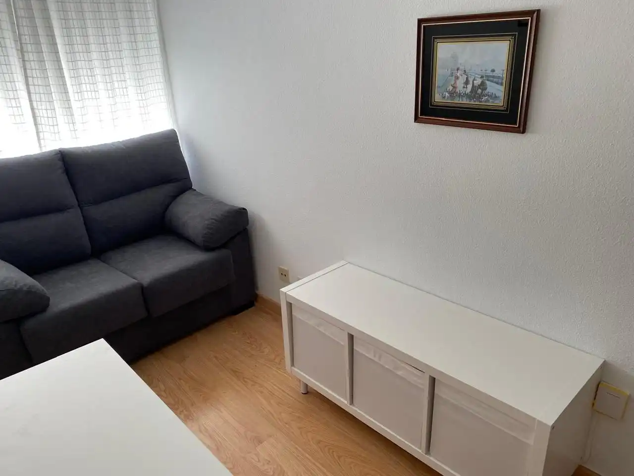 Sala de estar de Piso de alquiler en Santiago de Compostela  con Amueblado