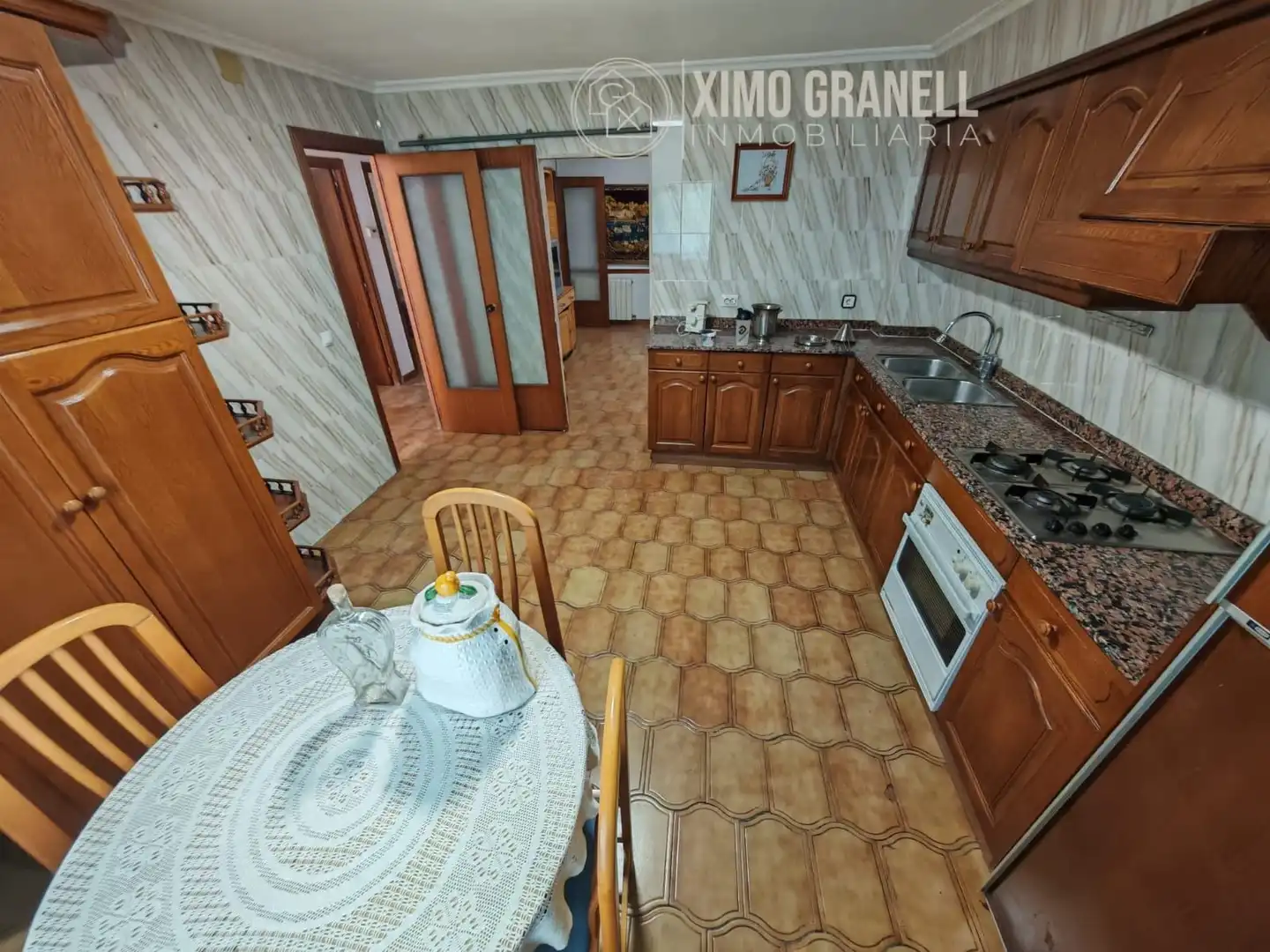 Cuina de Casa o xalet en venda en Castellón de la Plana / Castelló de la Plana amb Aire condicionat, Calefacció i Terrassa