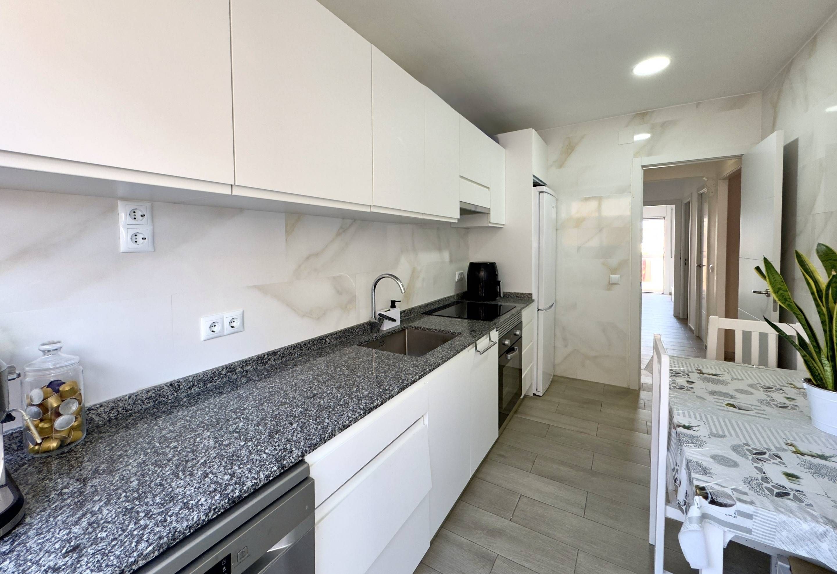 Kitchen of Flat for sale in Malgrat de Mar  with Terrace and Balcony