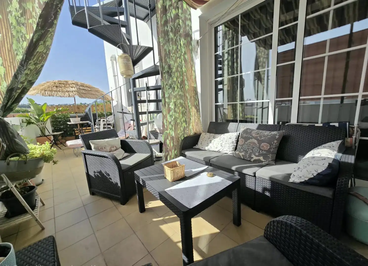 Terrace of Attic for sale in Mijas  with Air Conditioner and Terrace