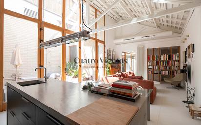 Kitchen of Flat for sale in  Barcelona Capital  with Air Conditioner and Terrace