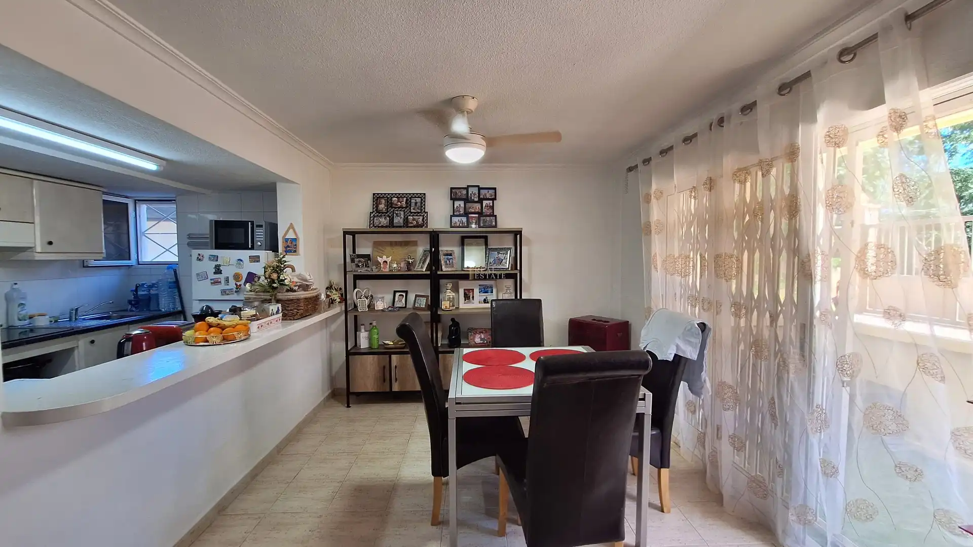 Dining room of Flat for sale in L'Alfàs del Pi  with Air Conditioner, Terrace and Furnished