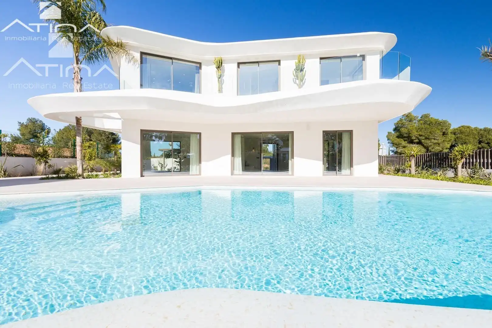 Swimming pool of Houses for sale in Jávea / Xàbia  with Air Conditioner, Heating and Private garden