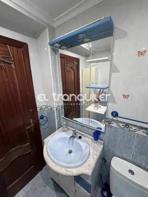 Bathroom of Flat for rent in Madrid  with Air Conditioner, Furnished and Washing machine