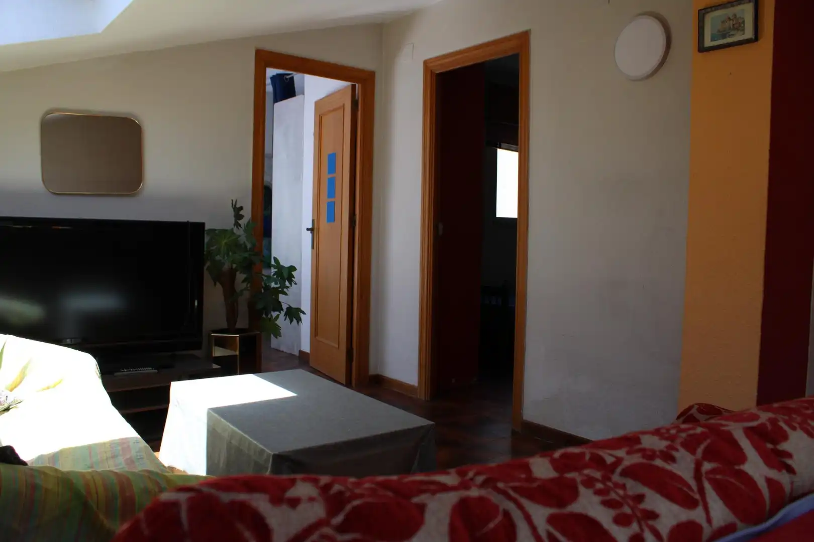 Sala d'estar de Àtic en venda en Las Navas del Marqués  amb Calefacció i Terrassa