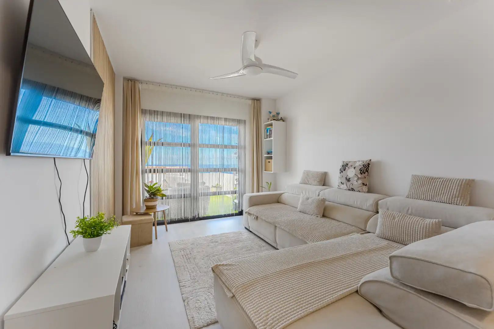 Wohnzimmer von Wohnung zum Verkauf in Adeje mit Klimaanlage, Terrasse und Möbliert