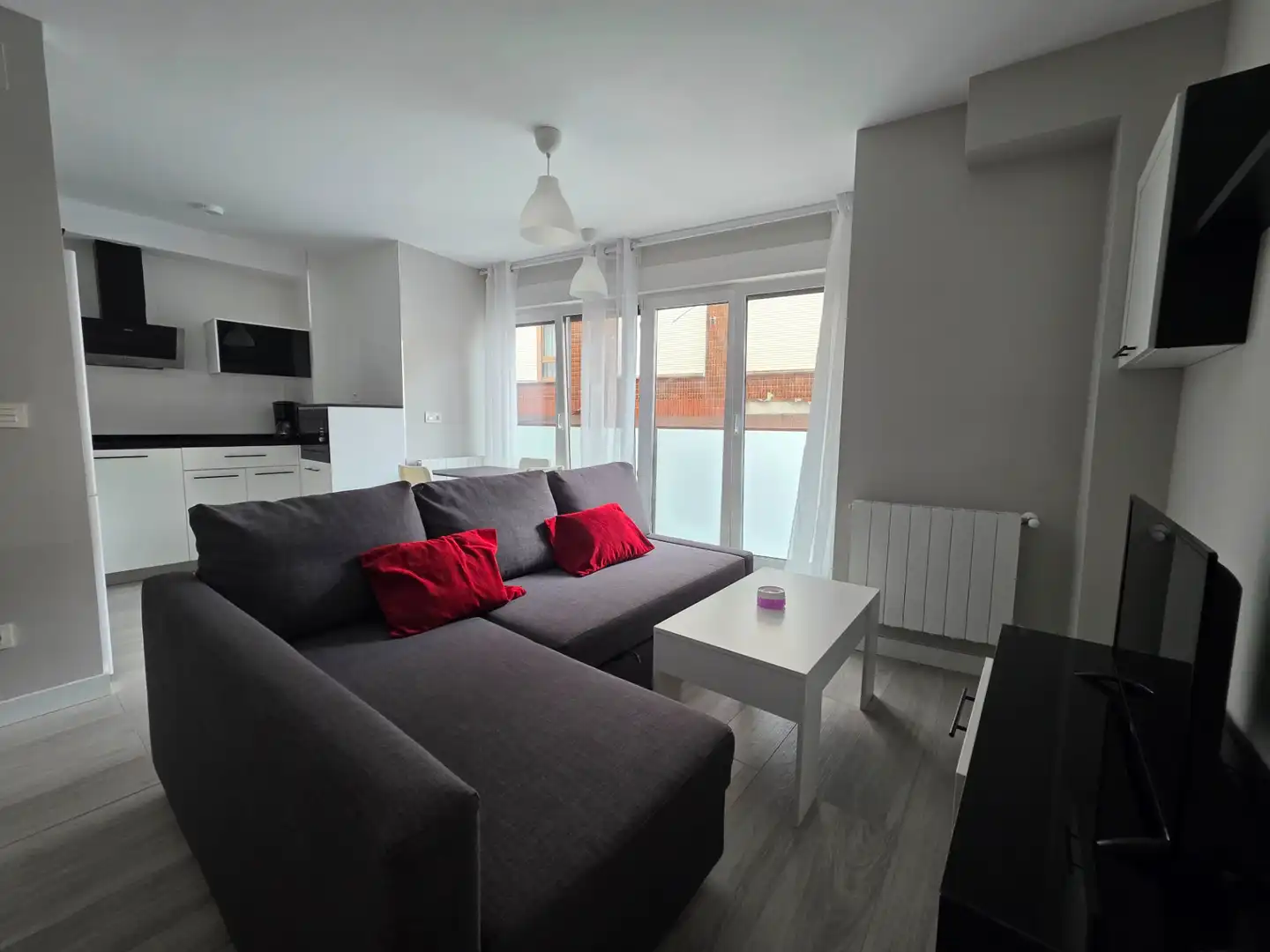 Wohnzimmer von Maisonette zur Miete in Castro-Urdiales mit Möbliert