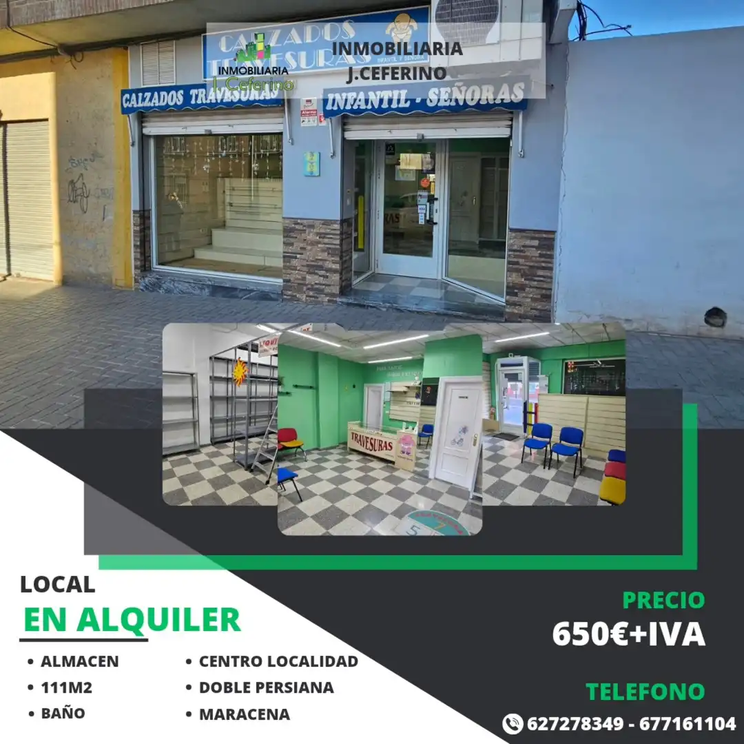 Local commercial à louer à Maracena