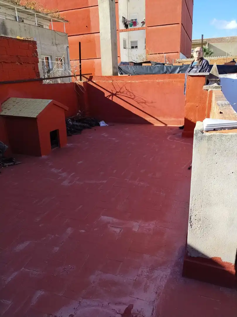 Terraza de Casa adosada en venta en Moncada