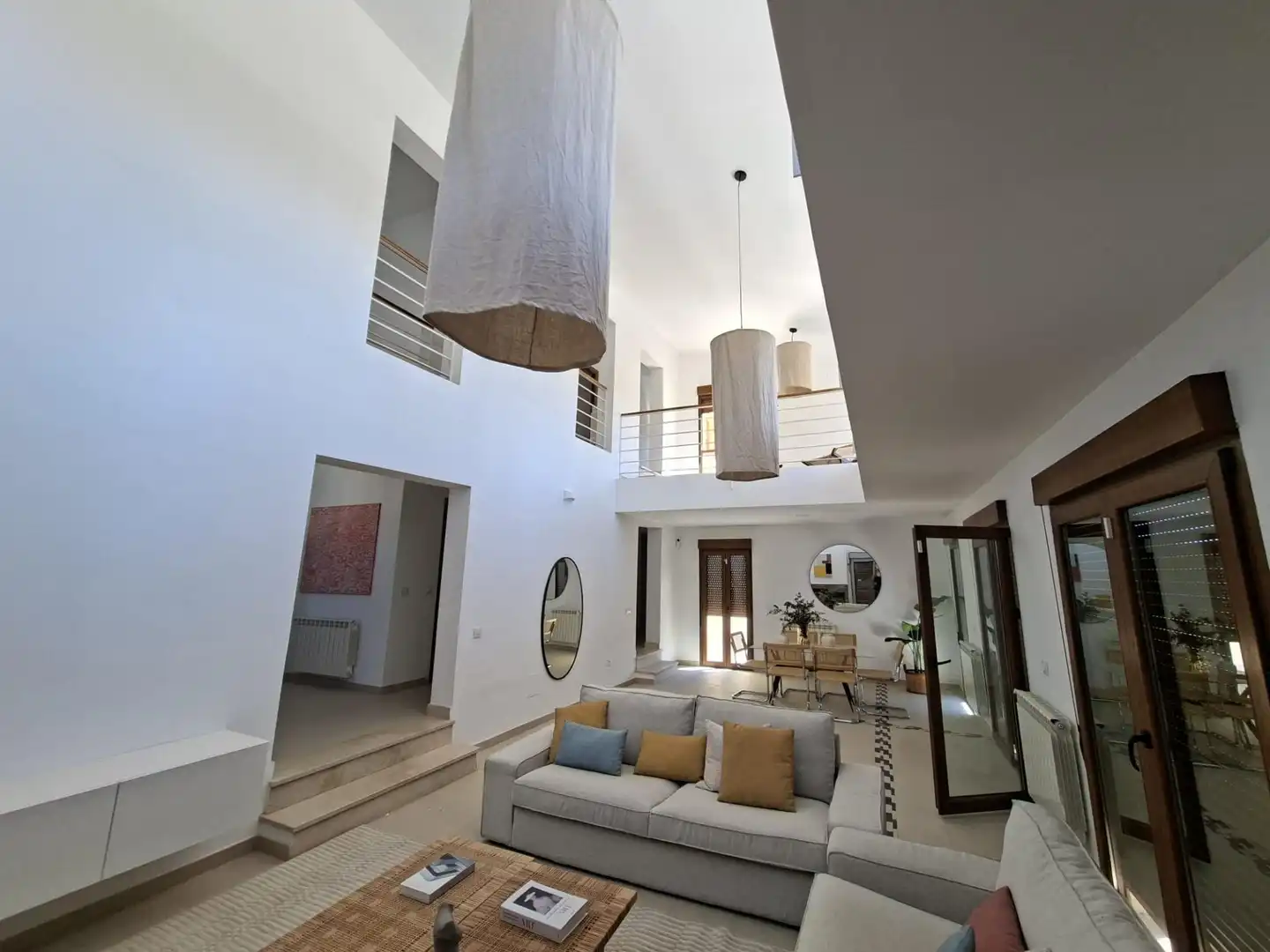 Living room of Houses for sale in Lozoyuela-Navas-Sieteiglesias