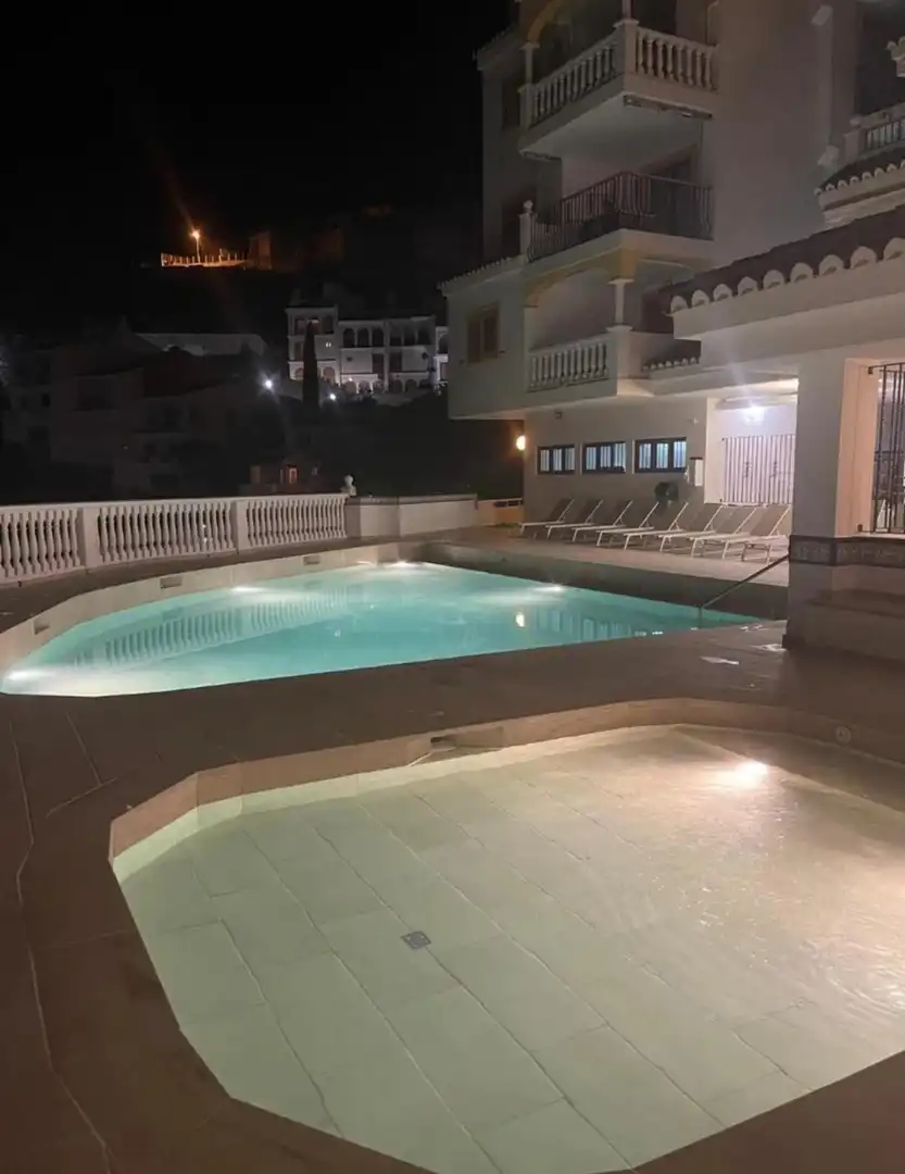 Swimming pool of Flat for sale in Cullera  with Air Conditioner, Heating and Furnished