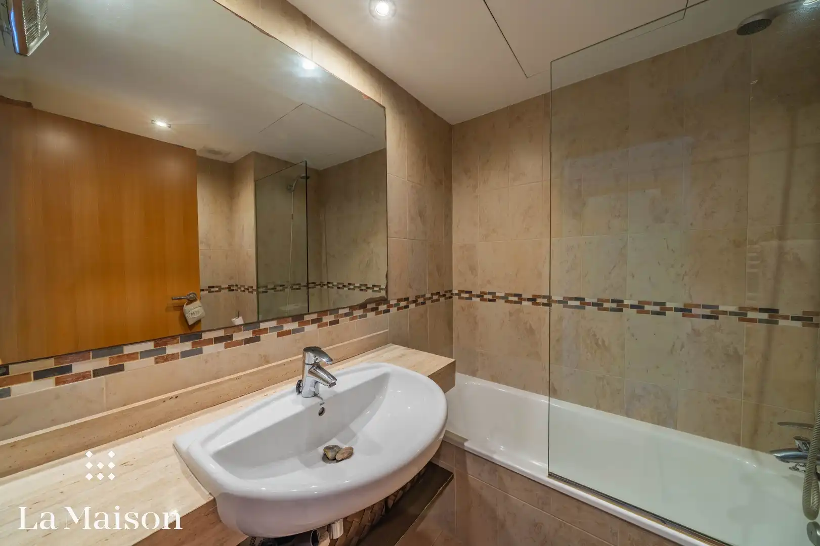 Baño de Casa adosada en venta en Cabrils con Aire acondicionado, Calefacción y Jardín privado