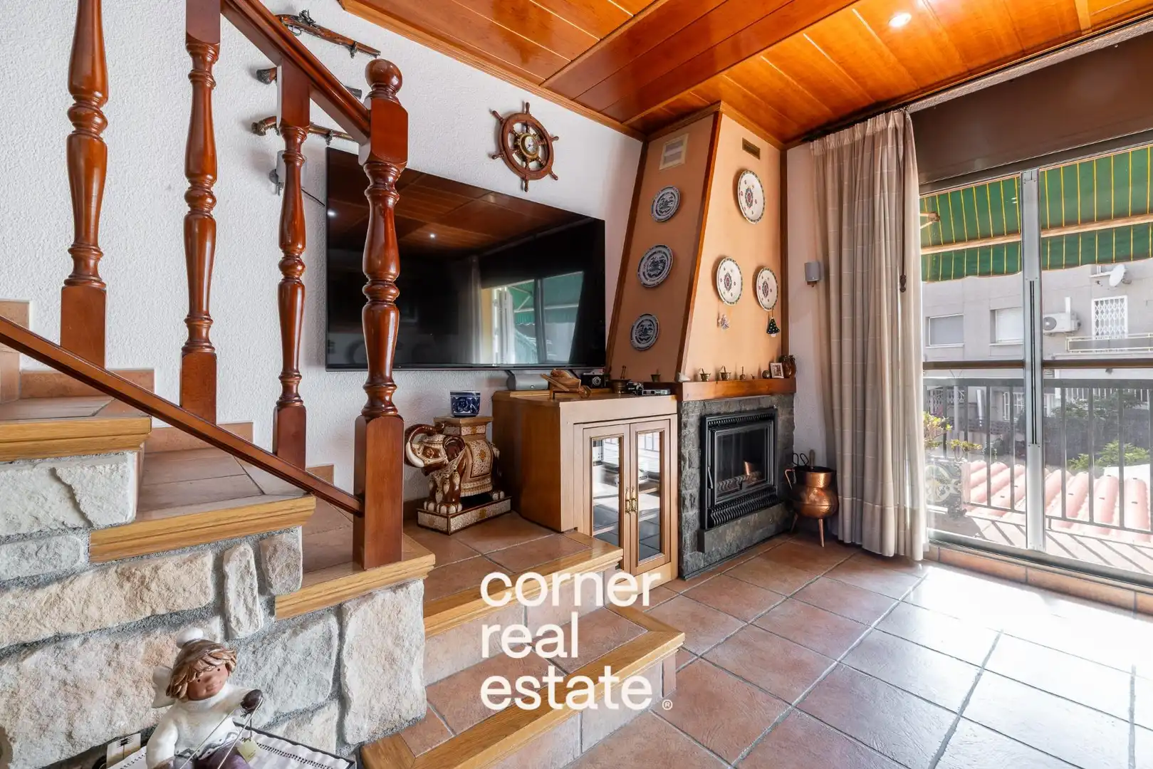 Living room of Detached homes for sale in Ripollet  with Air Conditioner, Heating and Private garden