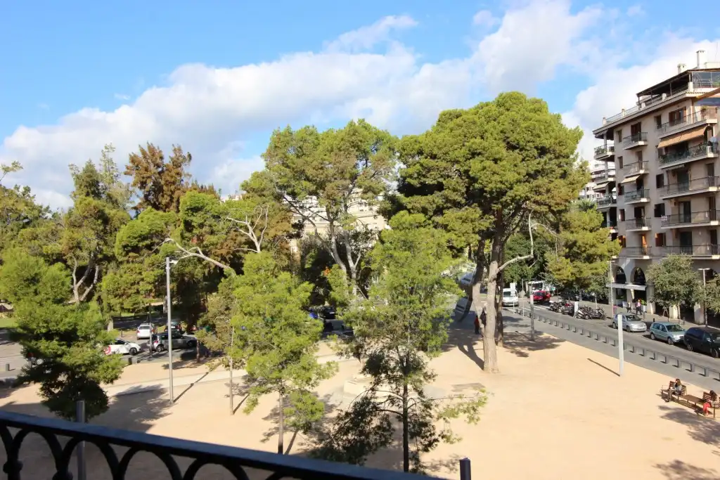 Außenansicht von Wohnungen zum Verkauf in  Palma de Mallorca mit Klimaanlage, Heizung und Terrasse