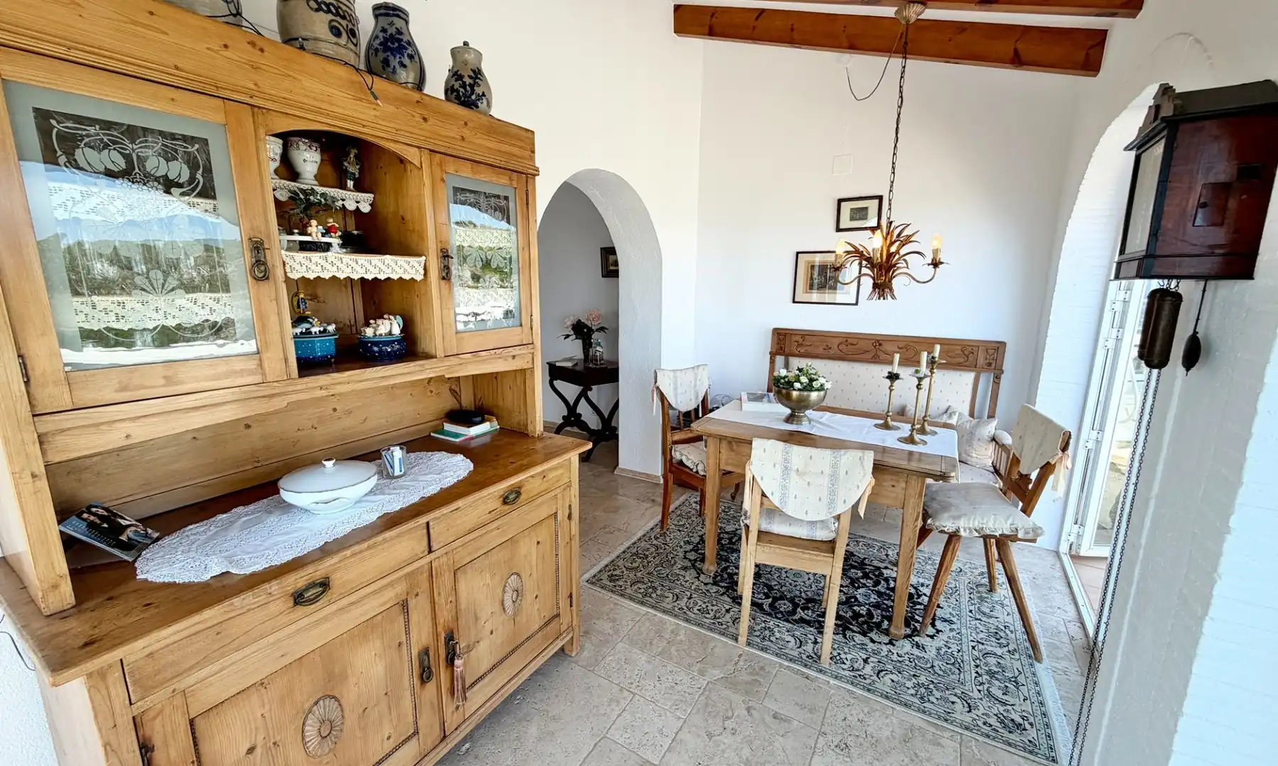 Dining room of Houses for sale in Dénia  with Heating, Private garden and Storage room
