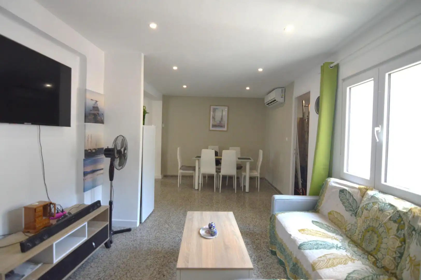 Sala de estar de Piso en venta en Cullera con Aire acondicionado, Amueblado y Balcón