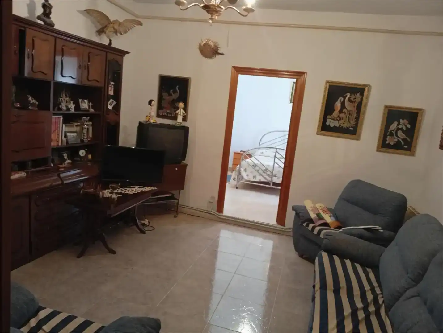 Sala d'estar de Casa adosada en venda en Castromocho amb Balcó