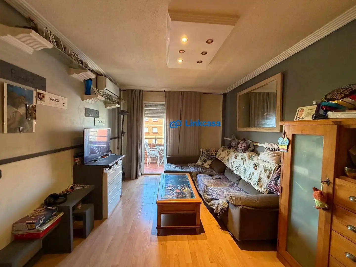 Living room of Flat for sale in Móstoles  with Air Conditioner, Heating and Terrace