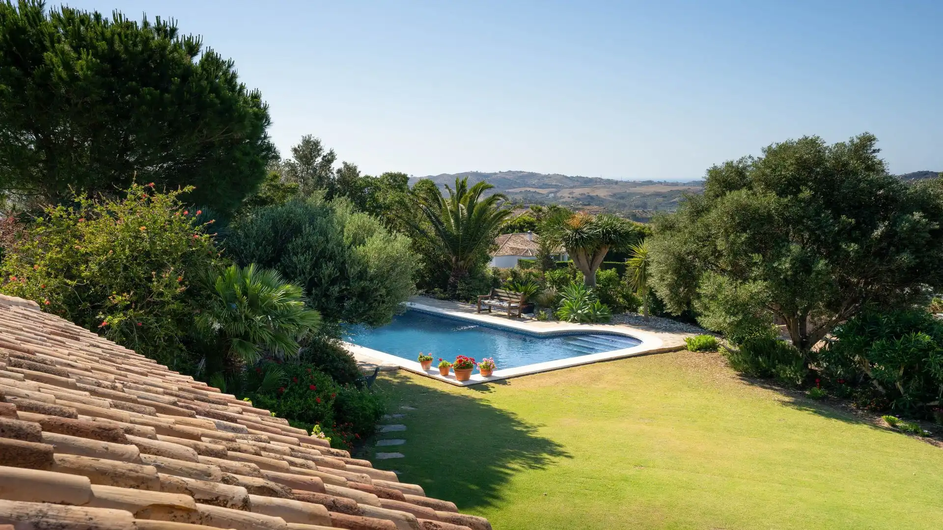 Piscina de Finca rústica en venda en Mijas amb Aire condicionat, Traster i Piscina