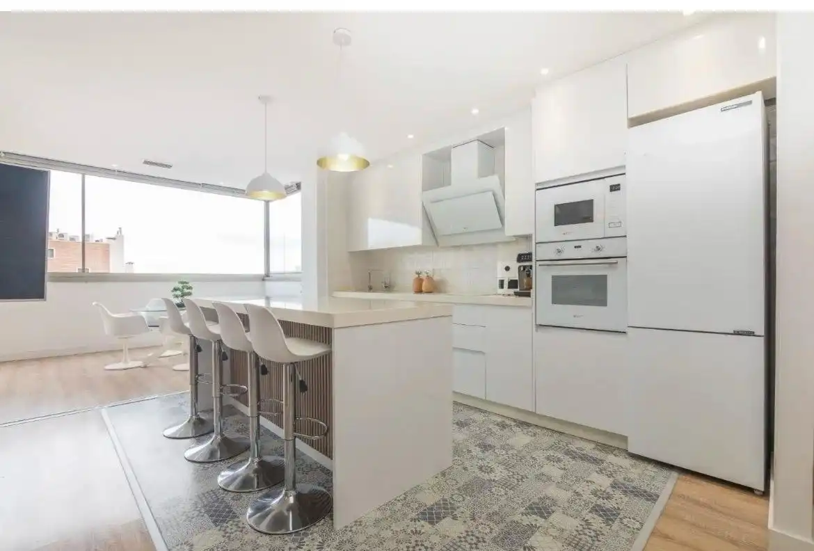 Kitchen of Attic for sale in Elche / Elx  with Air Conditioner, Private garden and Terrace