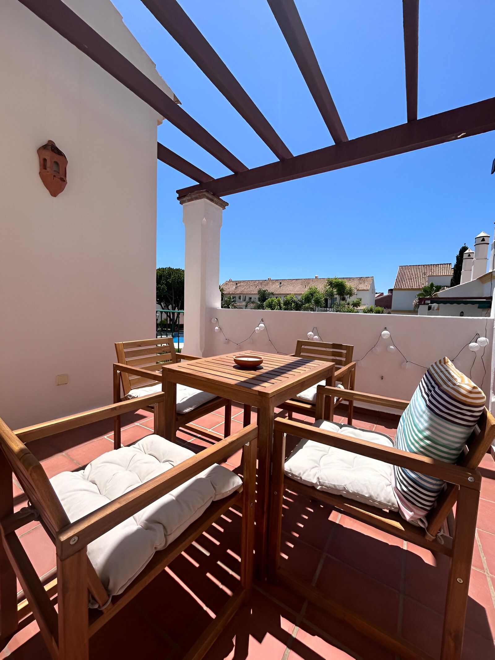 Terrace of Apartment to rent in Marbella  with Air Conditioner, Terrace and Storage room