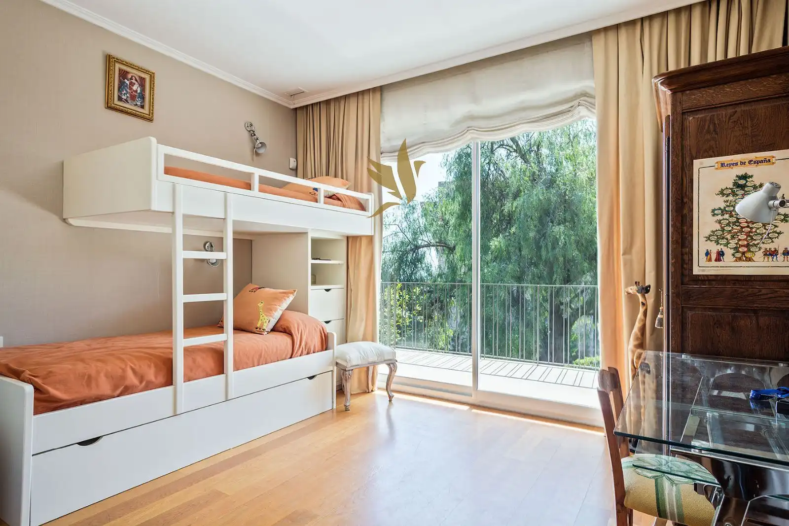 Dormitori de Casa o xalet de lloguer en Barcelona amb Aire condicionat, Calefacció i Jardí privat