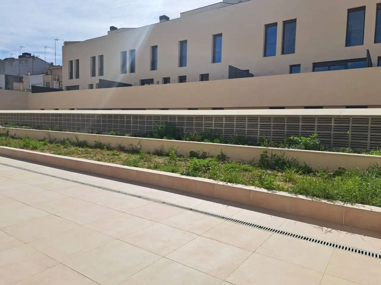 Vista exterior de Piso de alquiler en Sabadell con Aire acondicionado, Calefacción y Parquet