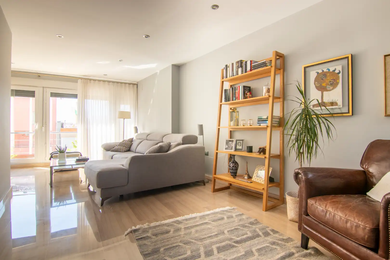 Sala d'estar de Casa adosada en venda en La Vall d'Uixó amb Calefacció, Terrassa i Forn