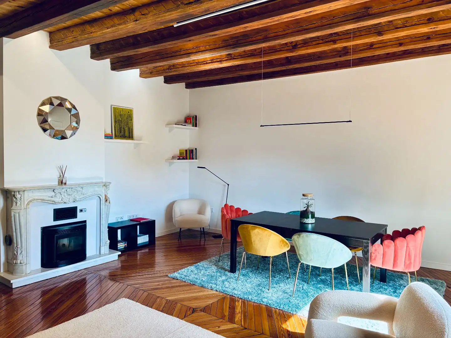 Sala d'estar de Pis en venda en Torrelaguna, Madrid
