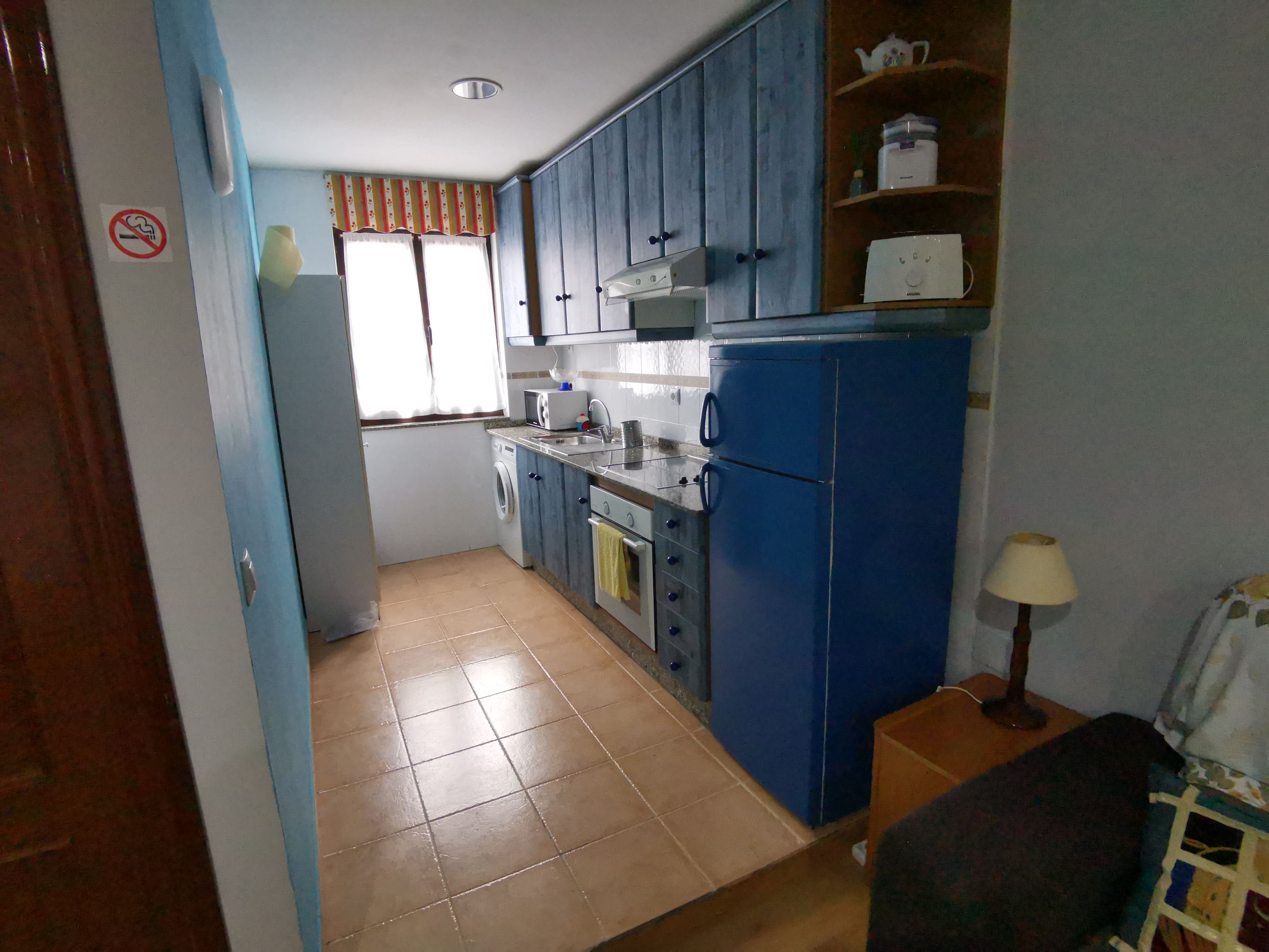 Kitchen of Apartment for sale in Avilés  with Heating, Parquet flooring and Furnished