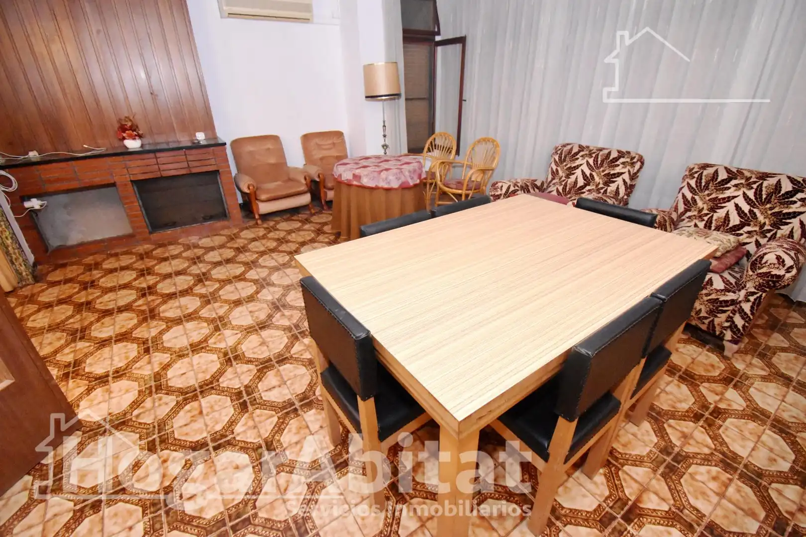 Sala d'estar de Casa o xalet en venda en Almazora / Almassora amb Aire condicionat, Calefacció i Terrassa