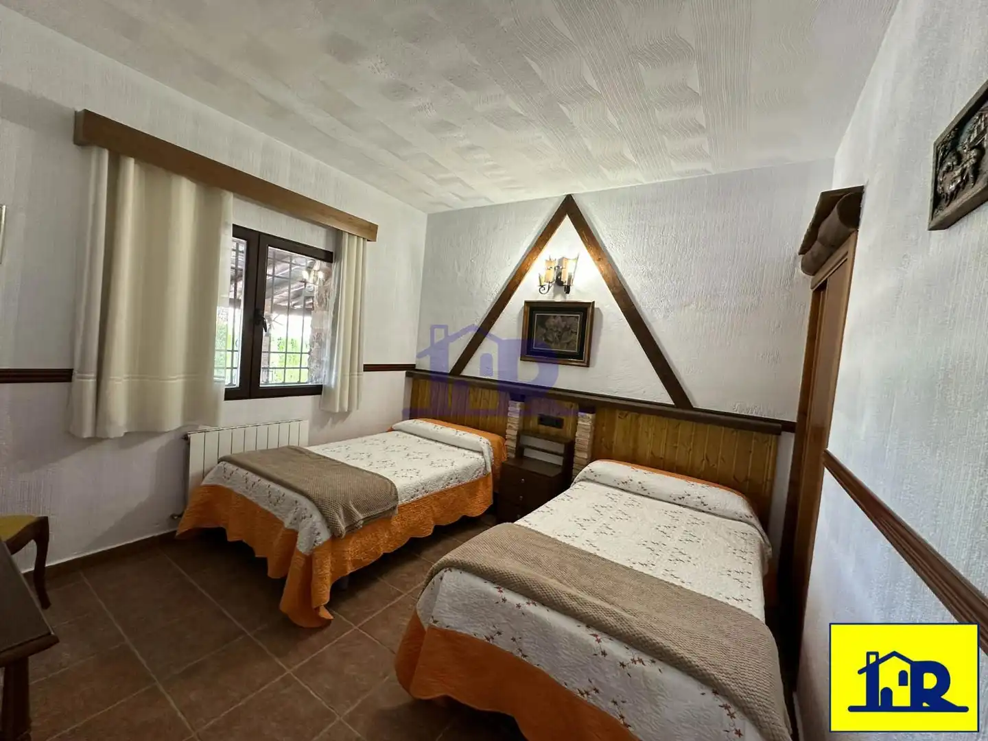 Bedroom of Houses for sale in Villar de Olalla  with Heating, Terrace and Storage room