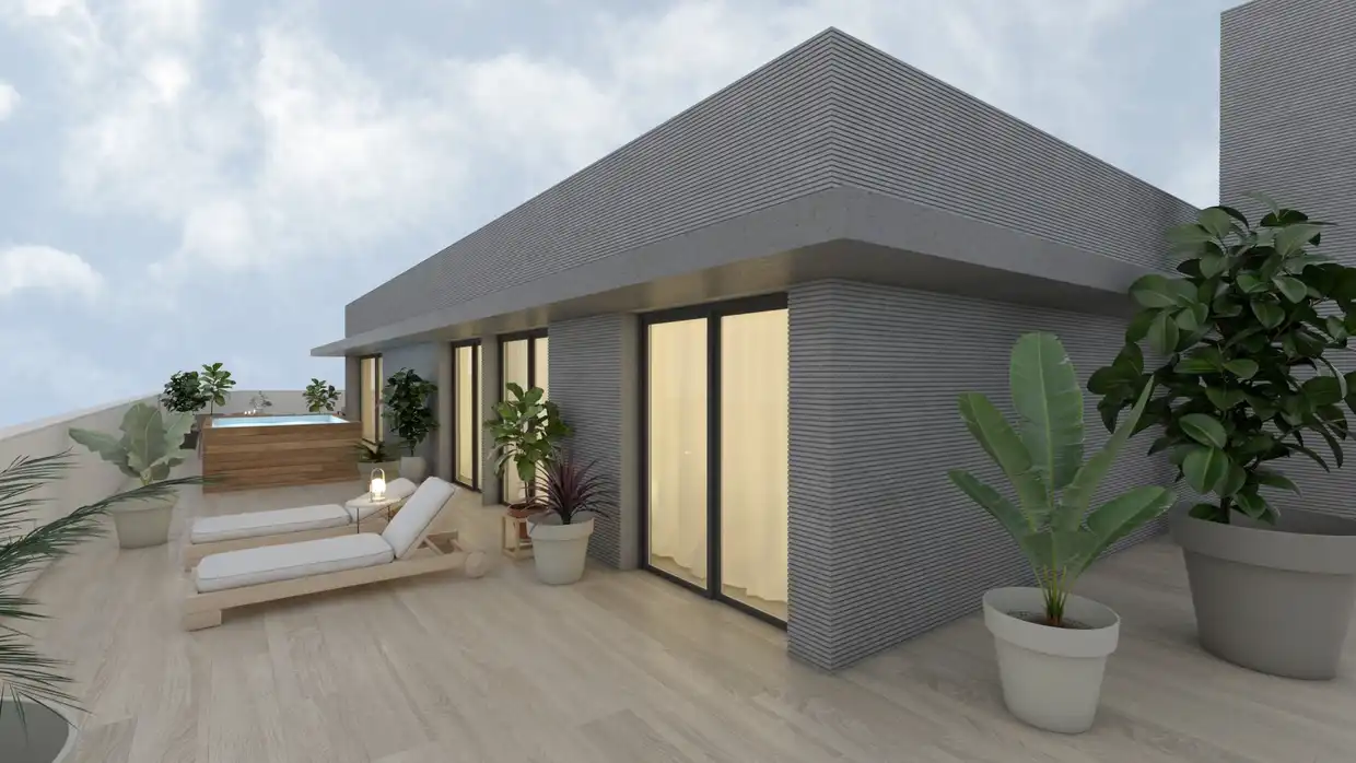 Terrace of Attic for sale in Murcia  with Air Conditioner, Terrace and Storage room