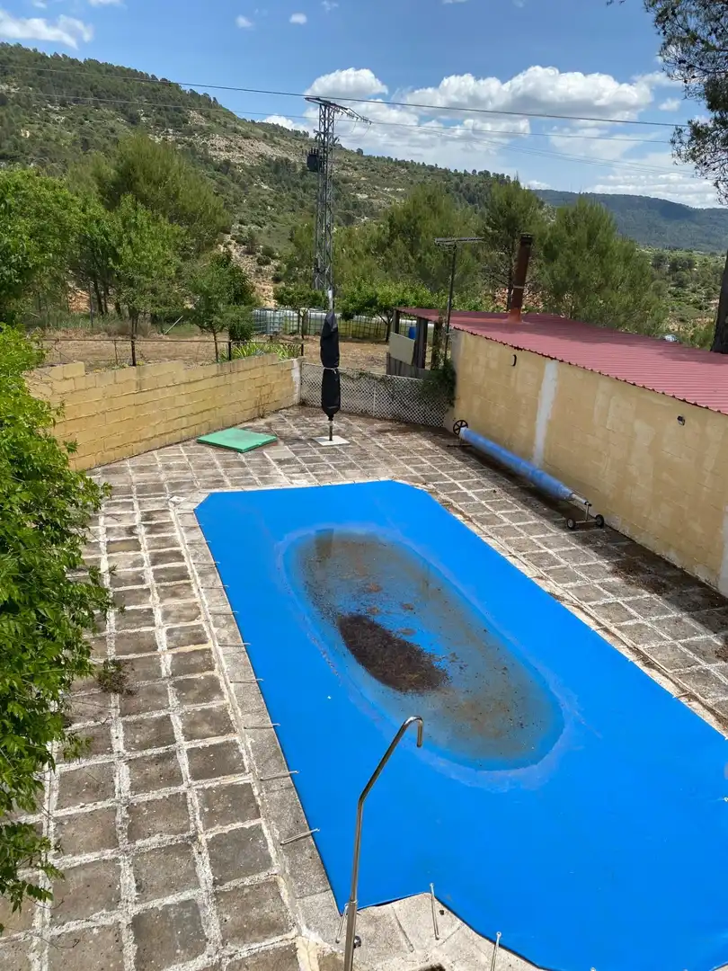 Piscina de Casa o chalet en venta en Auñón con Jardín privado, Terraza y Piscina
