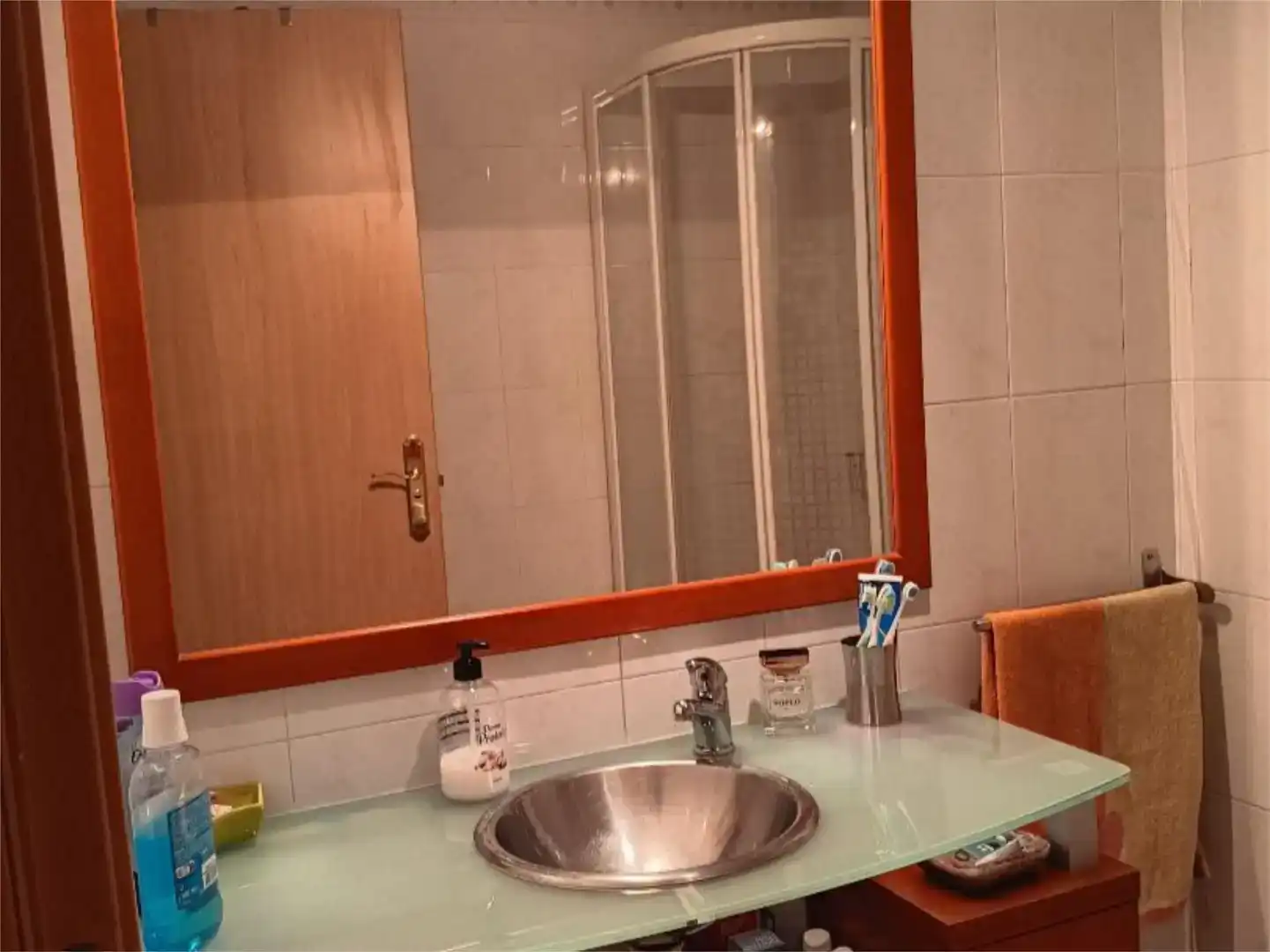 Badezimmer von Wohnung zum Verkauf in Algete mit Klimaanlage, Parkett und Abstellraum