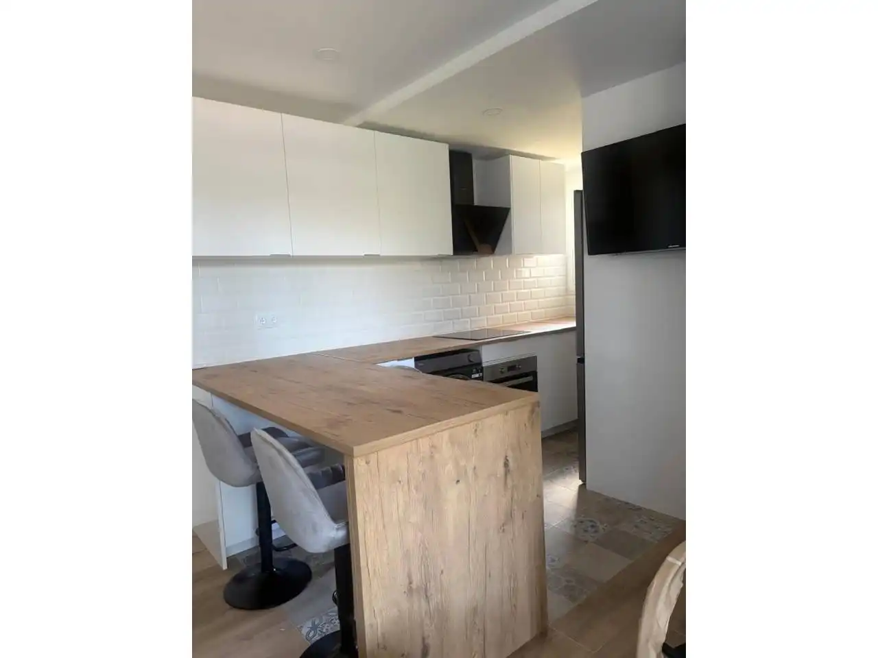 Cocina de Piso de alquiler en San Martín de Valdeiglesias con Aire acondicionado, Terraza y Amueblado