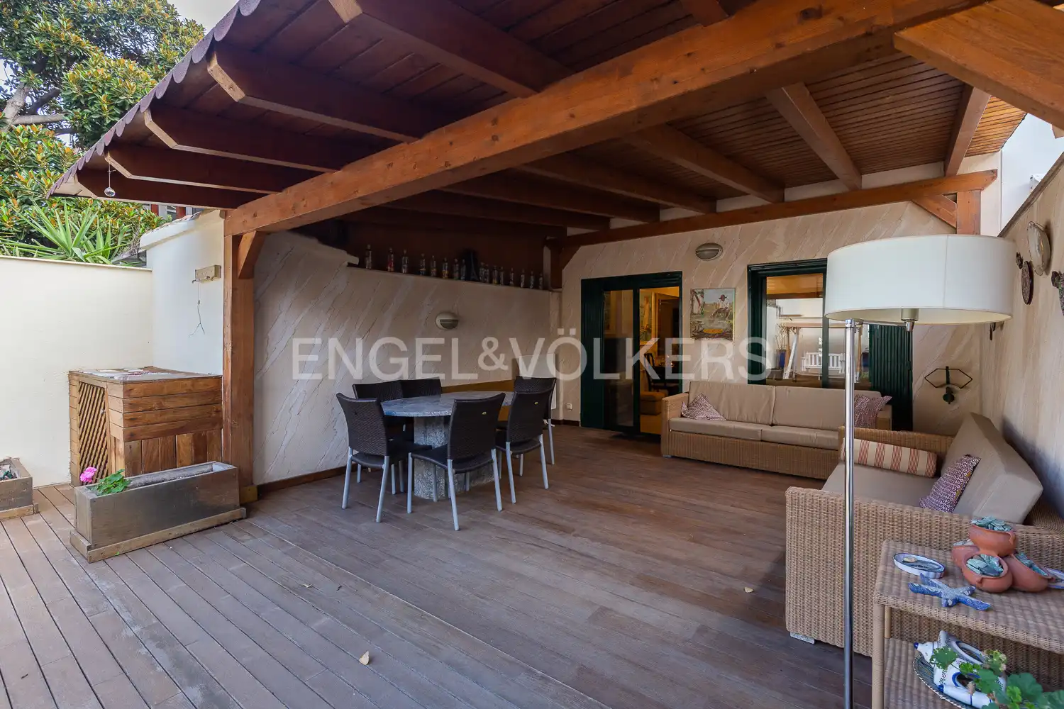 Terraza de Casa adosada en venta en Valencia con Aire acondicionado, Calefacción y Jardín privado