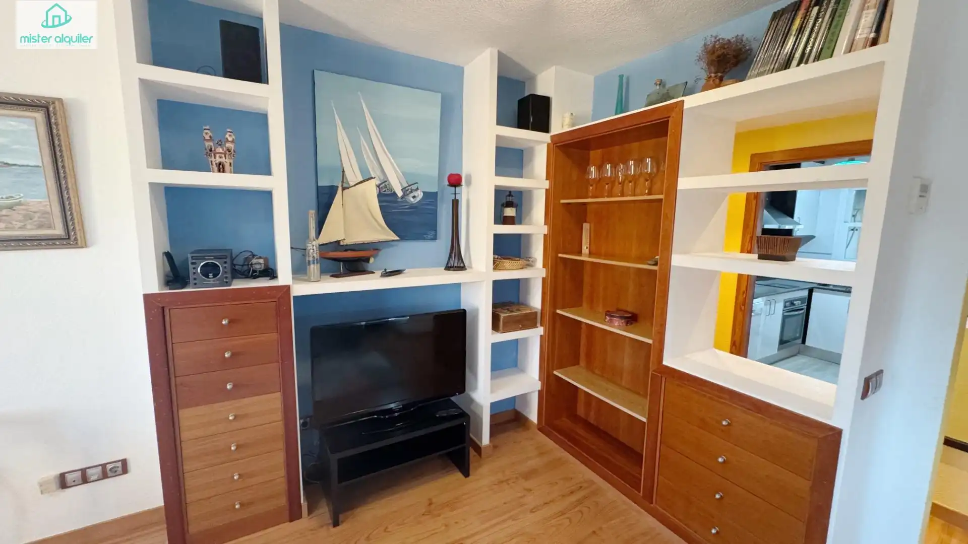 Sala d'estar de Apartament en venda en El Campello amb Aire condicionat, Calefacció i Jardí privat
