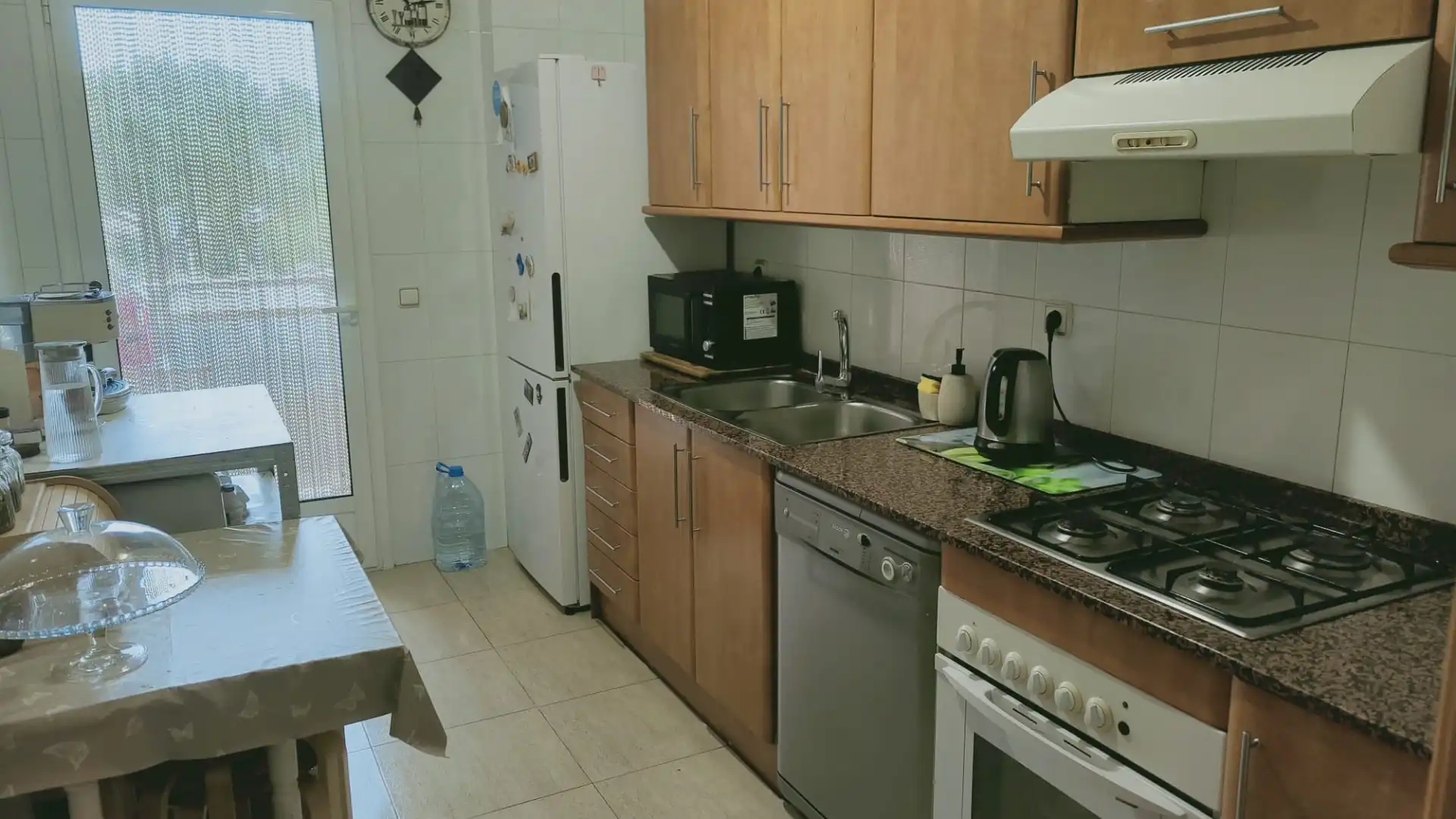 Kitchen of Flat for sale in Vila-seca  with Heating, Parquet flooring and Furnished