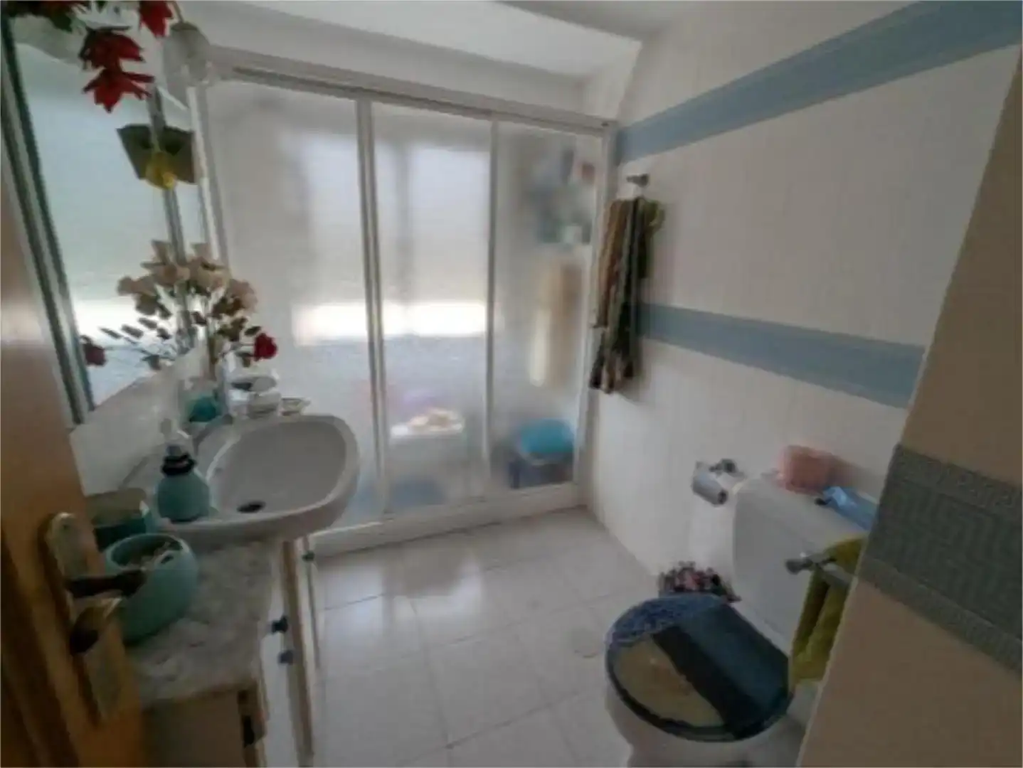 Badezimmer von Wohnung zum Verkauf in  Valencia Capital mit Klimaanlage und Balkon
