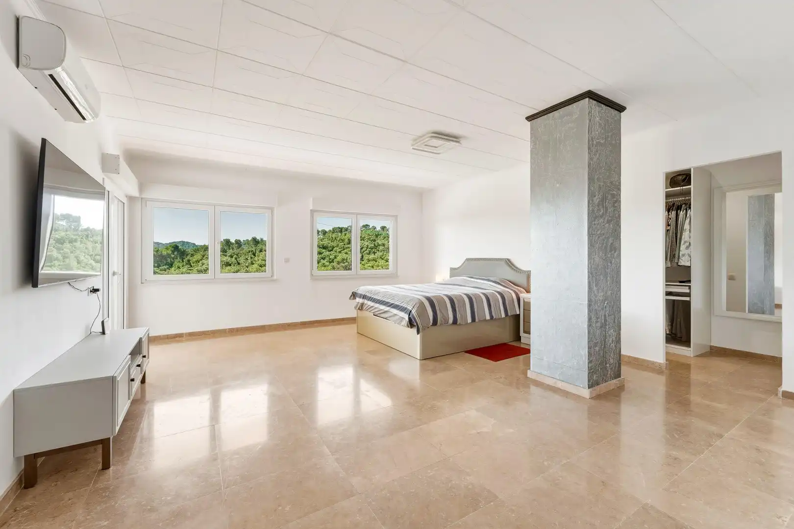 Schlafzimmer von Country house zur Miete in Tossa de Mar mit Privatgarten, Alarm und Gemeinschaftspool