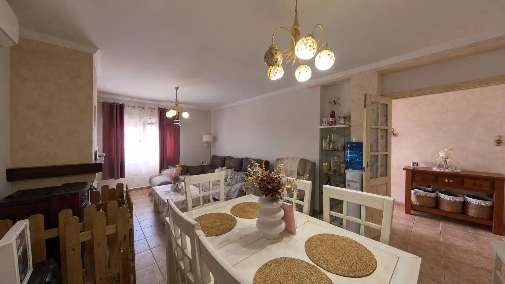 Dining room of Houses for sale in Chiclana de la Frontera  with Air Conditioner, Private garden and Storage room