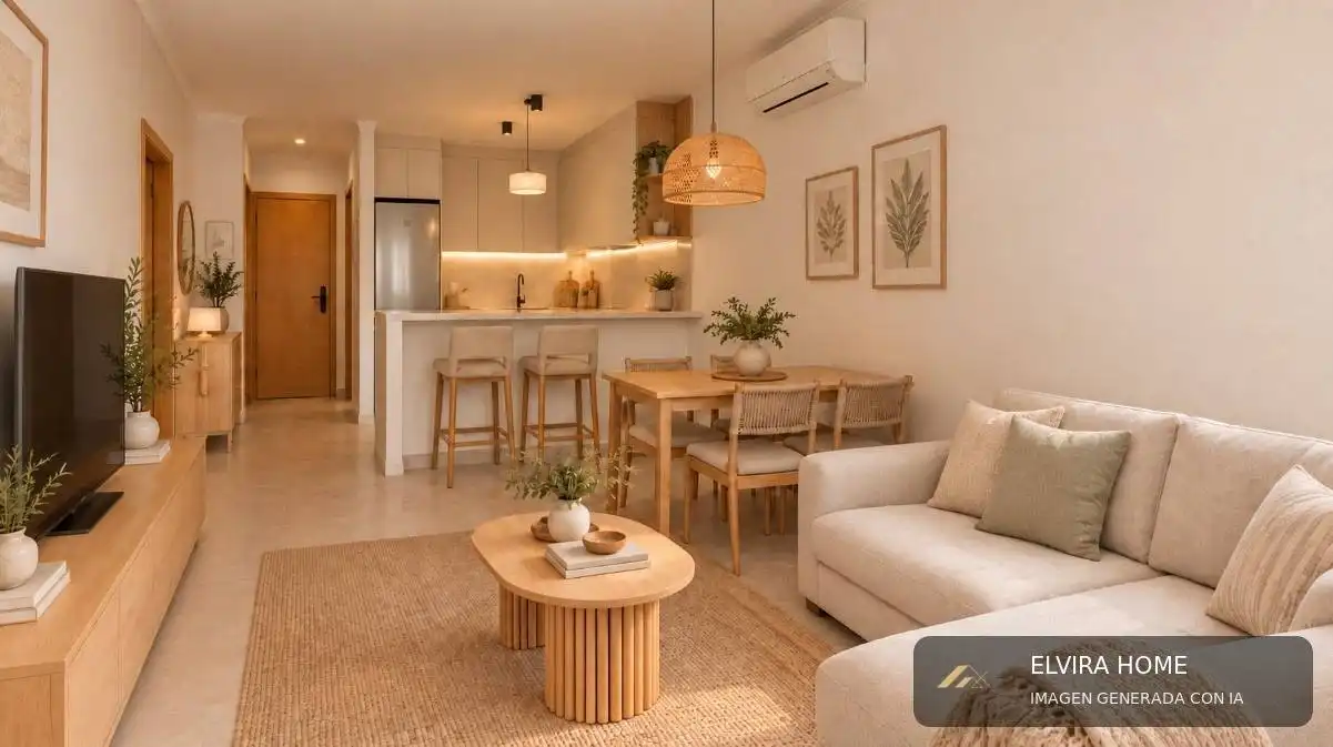 Sala d'estar de Planta baixa en venda en San Pedro del Pinatar amb Aire condicionat i Moblat