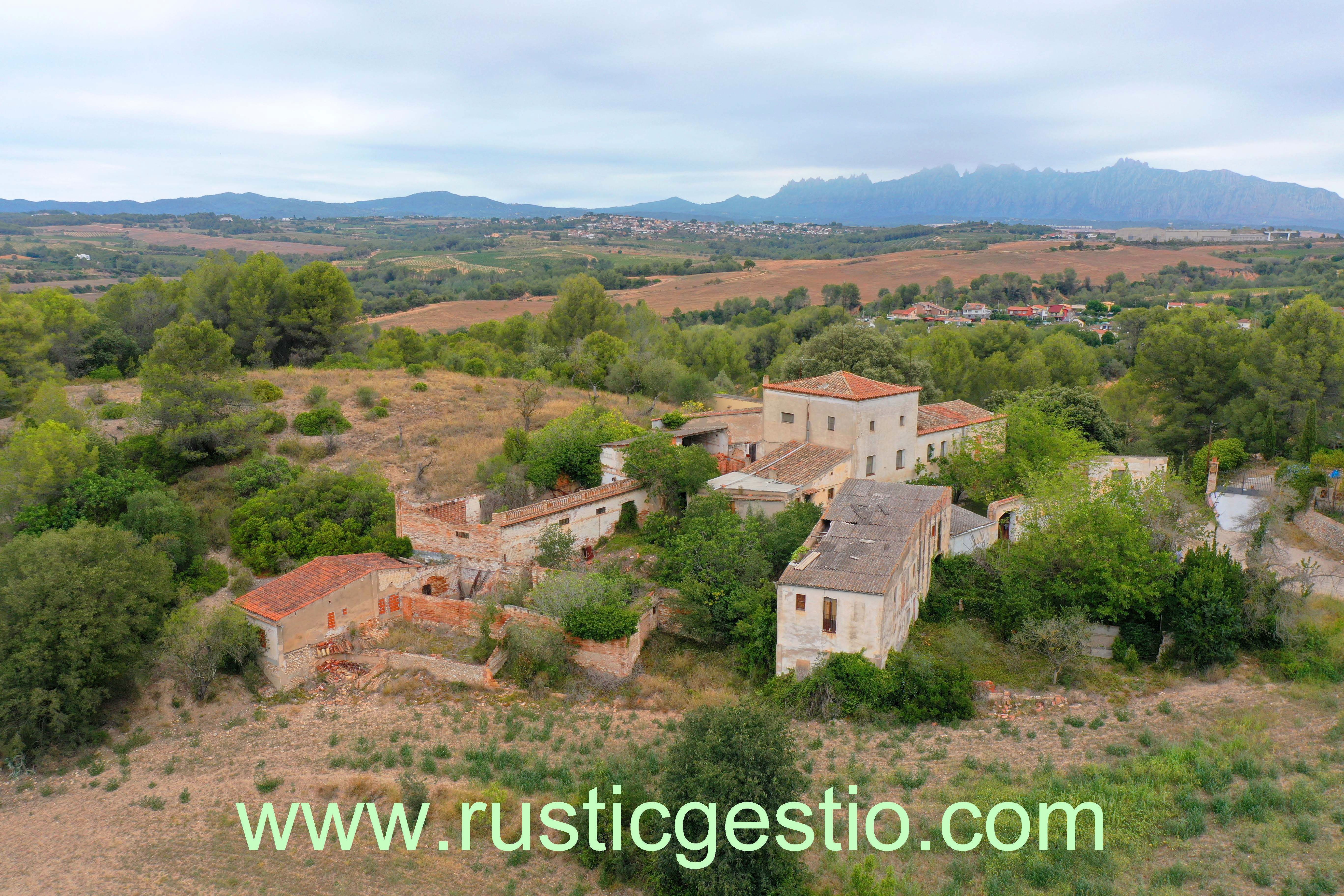 Exterior view of Country house for sale in Piera  with Private garden, Terrace and Balcony