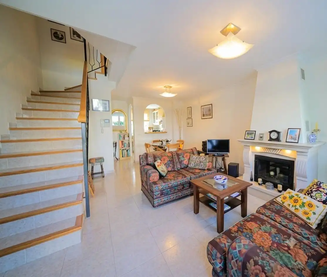 Living room of Detached homes for rent in Els Poblets  with Air Conditioner, Heating and Private garden