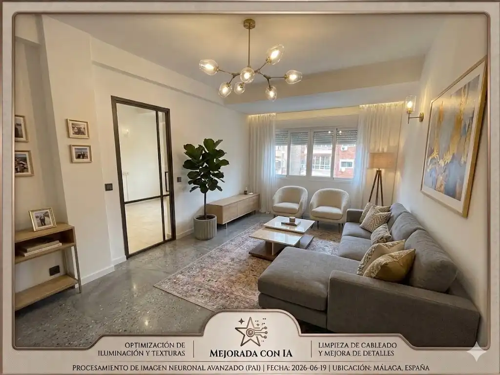 Wohnzimmer von Wohnung zum Verkauf in Málaga