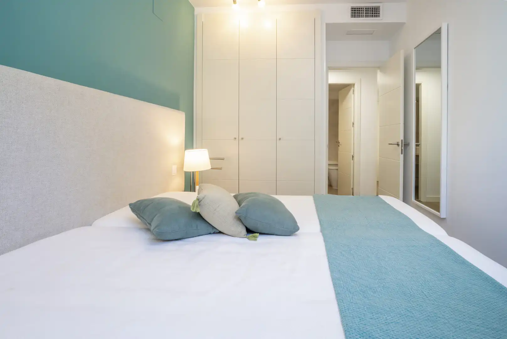 Schlafzimmer von Wohnungen zum Verkauf in Mijas mit Klimaanlage, Terrasse und Abstellraum