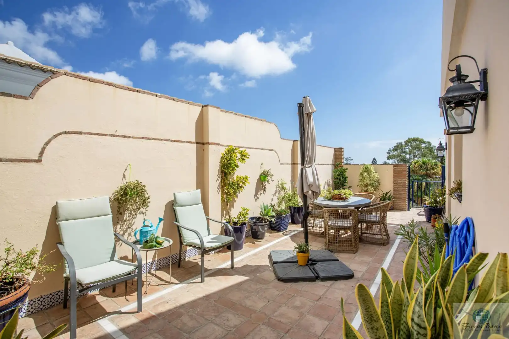 Terraza de Casa o chalet en venta en Benalmádena con Aire acondicionado, Trastero y Piscina